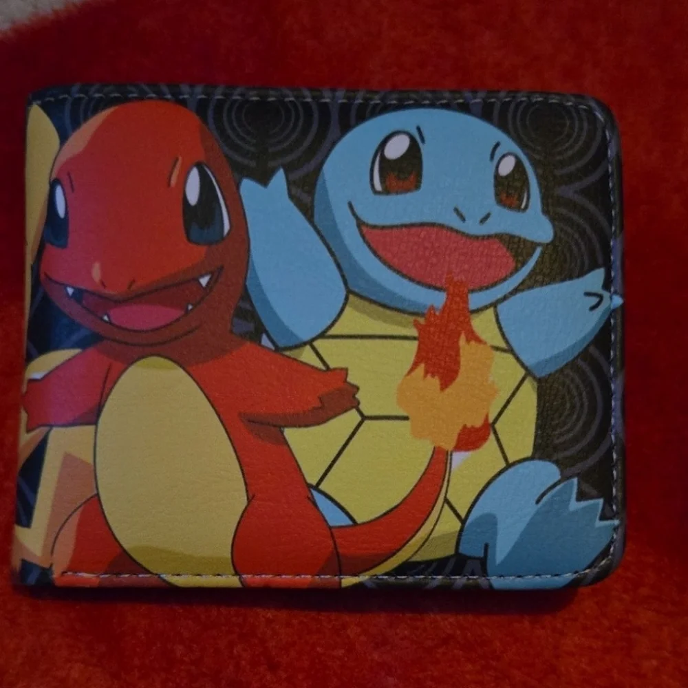 New Pokemon Anime Manga Leather Wallet